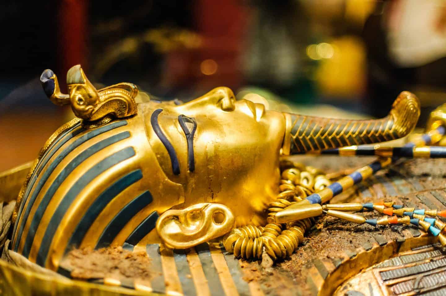 Ägypten Totenmaske Tutanchamun